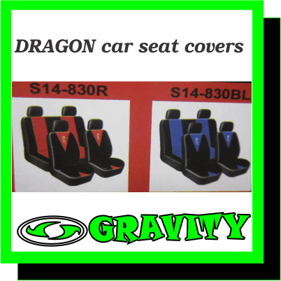 CAR SEAT COVERS CAR ACCESSORIES- GRAVITY AUDIO 0315072463